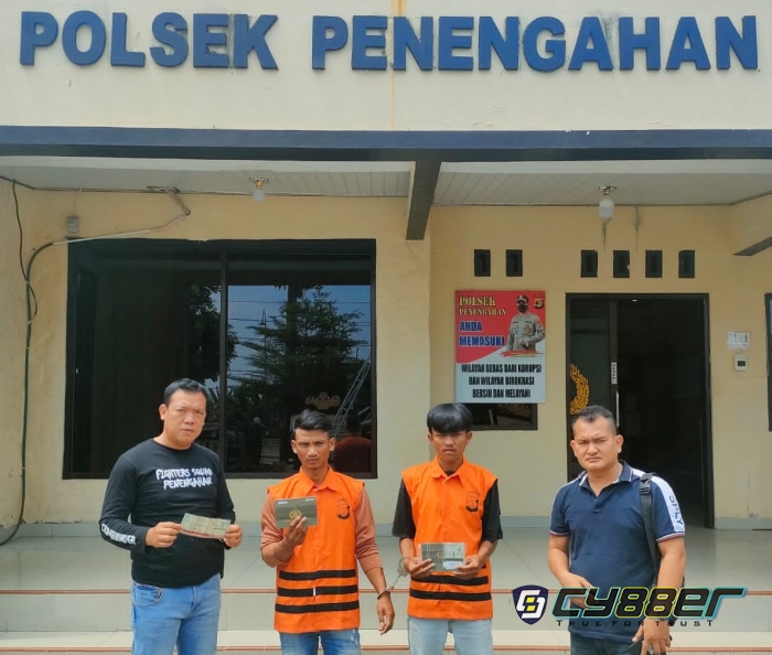 Gelapkan Motor, Dua Warga Dusun Way Lebak Kelawi Bakauheni Ditangkap Polisi
