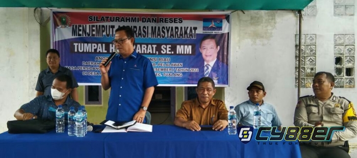 Anggota DPRD Riau Apresiasi Kinerja Bhabinkamtibmas Bripka J. Sihombing 