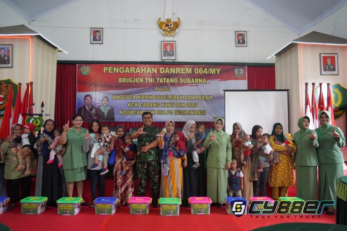 Danrem 064/MY Banten Beri Pengarahan Hingga Resmikan Media Center Kodim 0603/Lebak