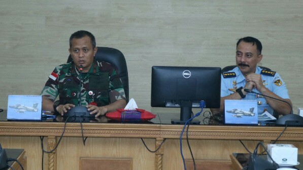Round Table Discussion di Kosek I Medan Untuk Referensi Latihan Partahanan Udara  