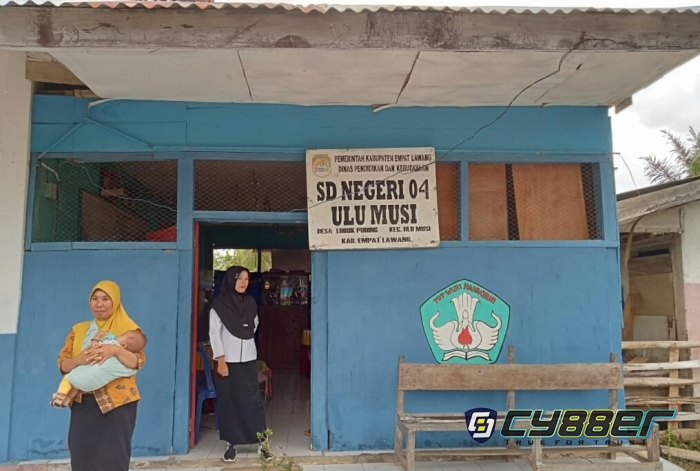 Gedung Sekolah Tidak Terawat, Dana BOS SDN 04 Kecamatan Ulu Musi Patut Dipertanyakan