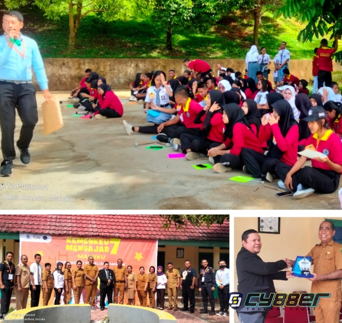 Kementerian Keuangan Mengajar 7 Hadir Menginspirasi Ratusan Siswa di SMA Siwalima Ambon