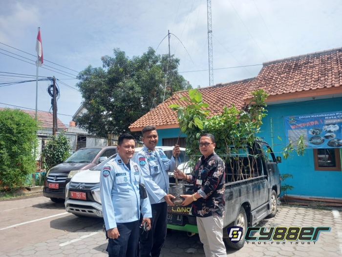 Gandeng Dinas Ketahanan Pangan dan Pertanian Lapas Cilegon Giatkan Gerakkan Penghijauan Dengan Penanaman Pohon 