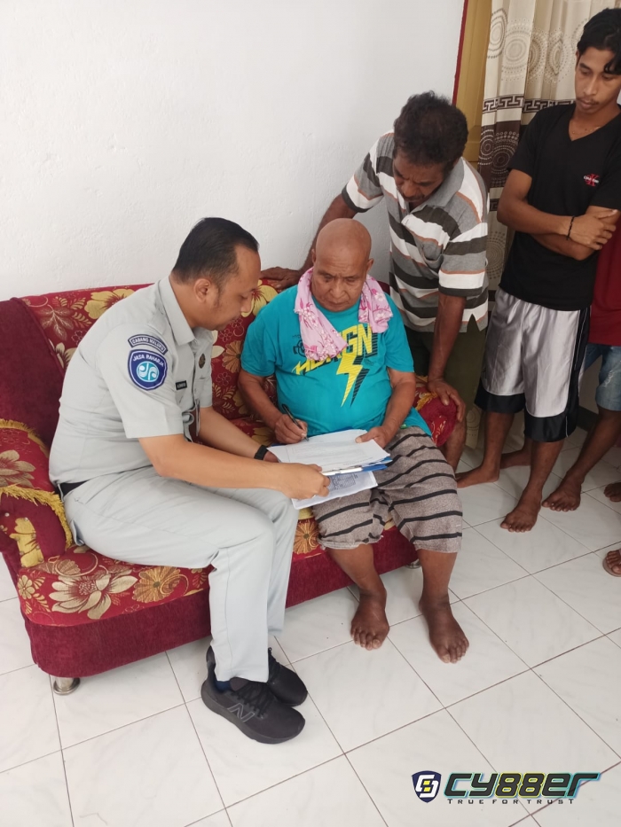 Korban Laka Laut Speedboat Borahari Dapat Pelayanan Jasa Raharja, Usai Survey Ahliwaris Terima Santunan