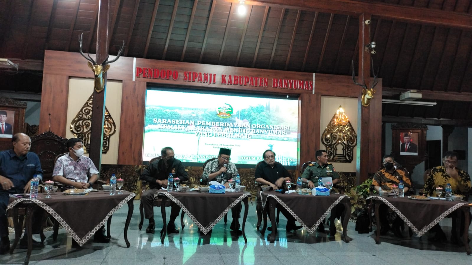 BAKESBANGPOL Banyumas Gelar Sarasehan Pemberdayaan Ormas Menuju Banyumas Yang Lebih Maju