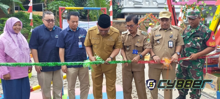 Grand Opening Taman Bermain Anak RW 04 Kaserangan Rawa Arum