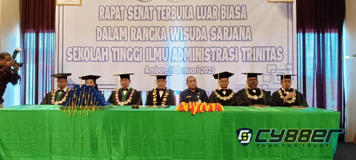 Harapan Gubernur Pada Wisuda Sarjana Ke-38 STIA Trinitas Ambon