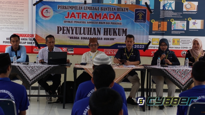 Tingkatkan Pemahaman Hukum, Lapas Cilegon Dan PLBH Jatramada Beri Penyuluhan ke Warga Binaan