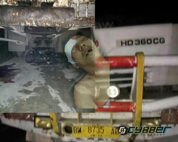 Truk Tronton Parkir Sembarangan Akibatkan Dua Karyawan Sub PT RAPP Tewas 