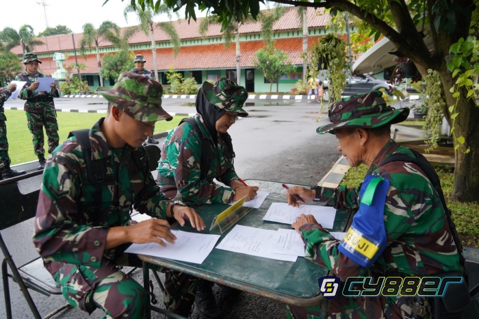 Ketahui Kemampuan Prajuritnya, Korem 064/MY Gelar UTP Umum