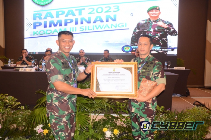 Danrem 062/Tn lkuti Rapim Kodam III/Siliwangi Tahun 2023