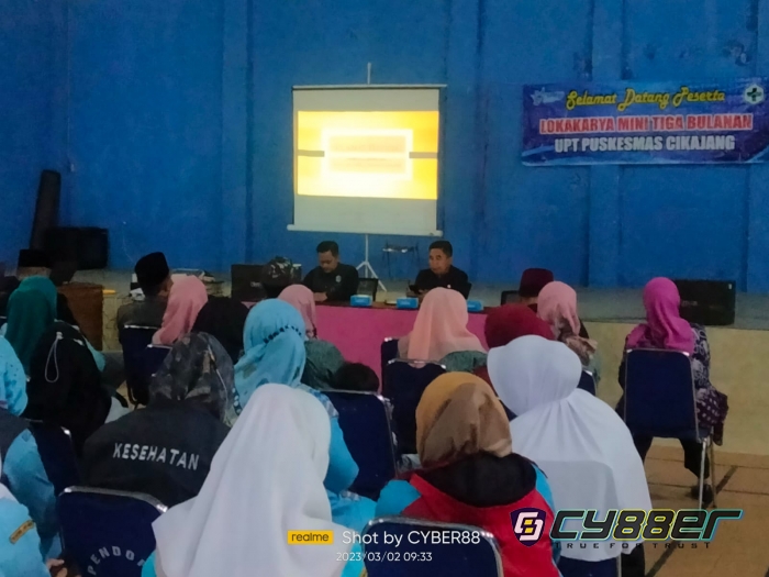 Lokakarya Mini UPT Puskesmas Cikajang Kabupaten Garut