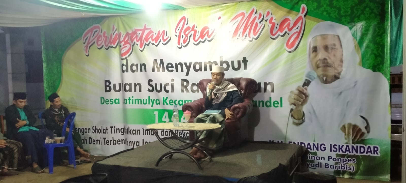 Sambut Bulan Suci Ramadhan 1444 H, Pemdes Jatimulya Peringati Isra Mi’raj