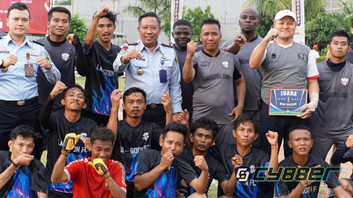 Juara Piala Mini Soccer Porsenap 2023, Torehan Istimewa Untuk Tim Lapas Cilegon