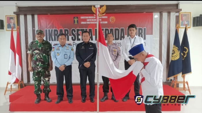 Seorang Napi Terorisme Lapas Cilegon Ucapkan Ikrar Setia Kepada NKRI