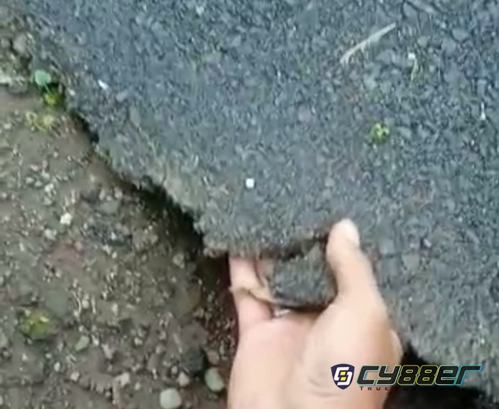 Hasil Pekerjaan Realisasi DD di Desa Weragati Dinilai Kurang Baik, Salah Satu Warga Ungkapan Kekecewaan 