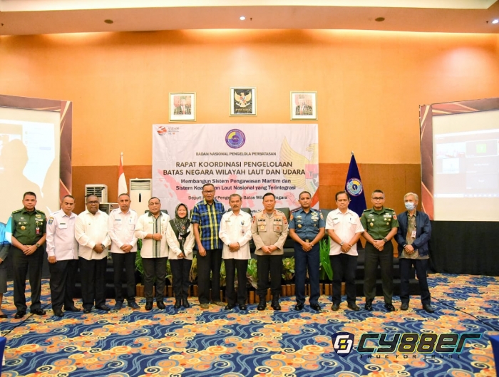 Kapolda Maluku Hadiri Rakor Pengelolaan Batas Negara Wilayah Laut dan Udara 