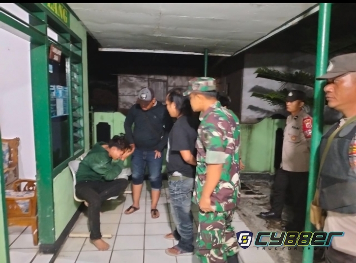 Koramil 0101/Pandeglang Amankan Terduga Anggota Genk Motor