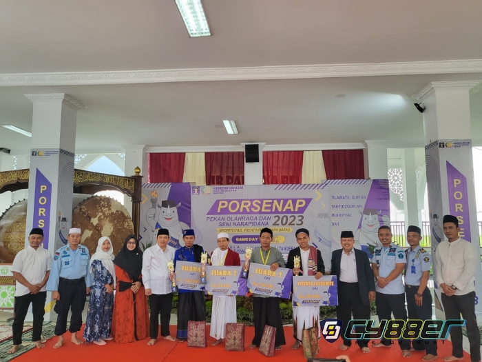 Lomba Dai Porsenap 2023, Warga Binaan Lapas Cilegon Sabet Juara Pertama