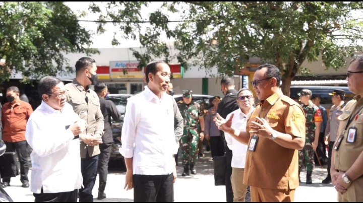 Pastikan Kestabilan Harga Pangan Jelang Lebaran, Presiden: Pendistribusian di Kota Cilegon Masih Belum Baik