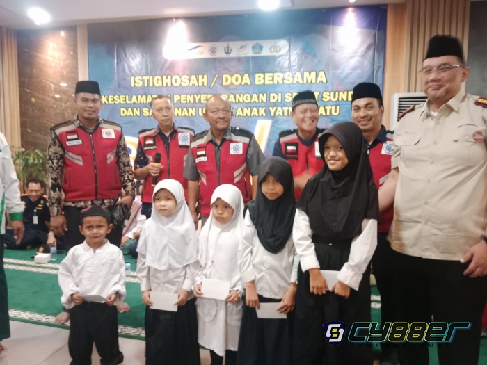 Gapasdap Merak, Gelar Istighosah dan Santunan Anak Yatim 