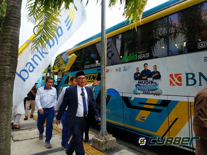 Walikota Cilegon Berangkatkan 1.143 Pemudik Gratis