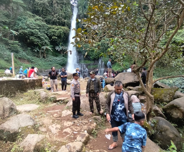 Wisata Curug Orok Masih Banyak Diminati Para Wisatawan di Musim Liburan