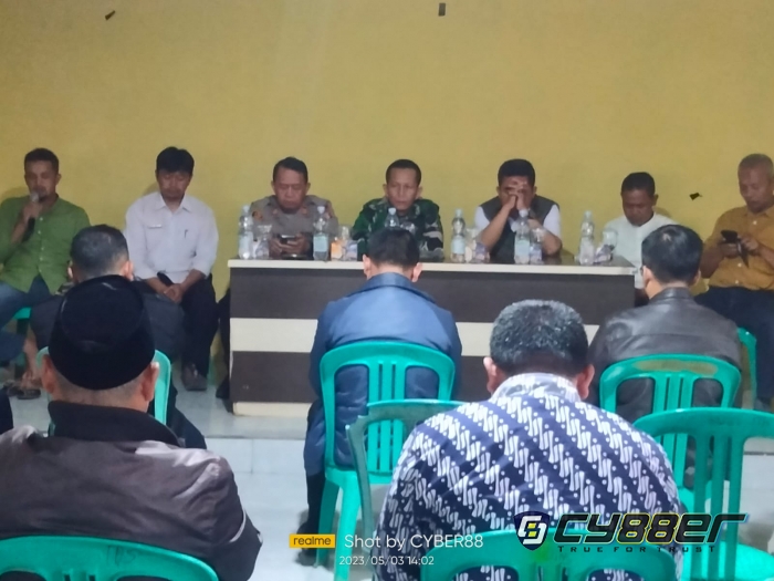 Penetapan Daftar Pemilih Tetap (DPT) Serta Deklarasi Damai Para Calon Kepala Desa Cibodas Usai Digelar