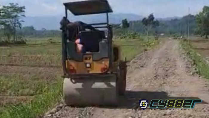 Soal Pengerasan Jalan di Desa Sidaharja Dinilai Tidak Sesuai Ketentuan, Inspektorat Ciamis Lakukan Monev. Hasilnya, Menimbulkan Pertanyaan Baru!!