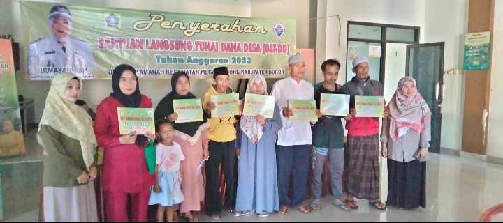Pemdes Sukamanah Bagikan BLT - DD Tahap I Tahun 2023 Kepada 58 KPM 