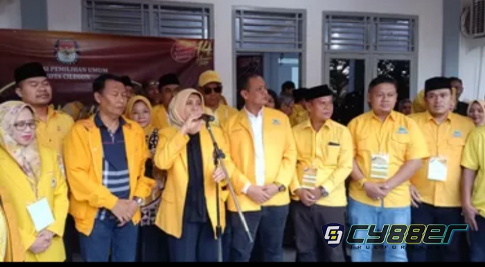 DPD Golkar Cilegon Daftarkan 40 Bacaleg ke KPU 