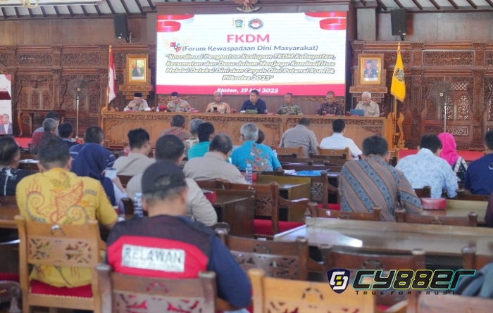 Jelang Pilkades Serentak 2023, FKDM Klaten Gelar Rakor Detekti Kerawanan Dini