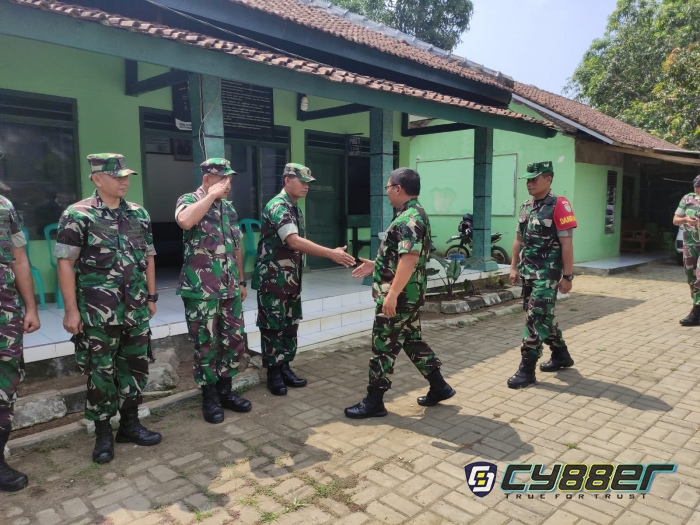 Danrem 064/Maulana Yusuf Brigjen TNI Tatang Subarna, Kunjungi Koramil Jajaran Kodim 0601/Pandeglang