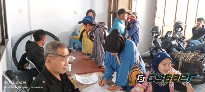 Ratusan Pedagang Pasar Banjaran Antusias Datang ke Kantor PT BNP Ambil Kunci Tempat Relokasi