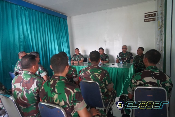 Motivasi Babinsa, Danrem 064/MY Kunjungi Tiga Koramil Jajaran Kodim 0601/Pandeglang