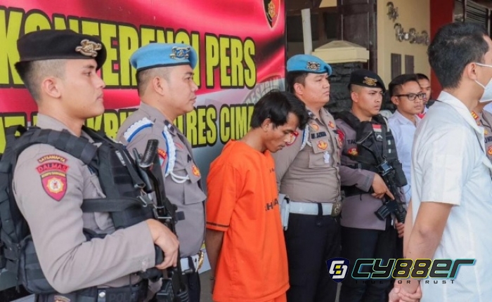 Polres Cimahi Berhasil Bekuk Pembegal Motor Ojol di Hotel OYO Cimindi