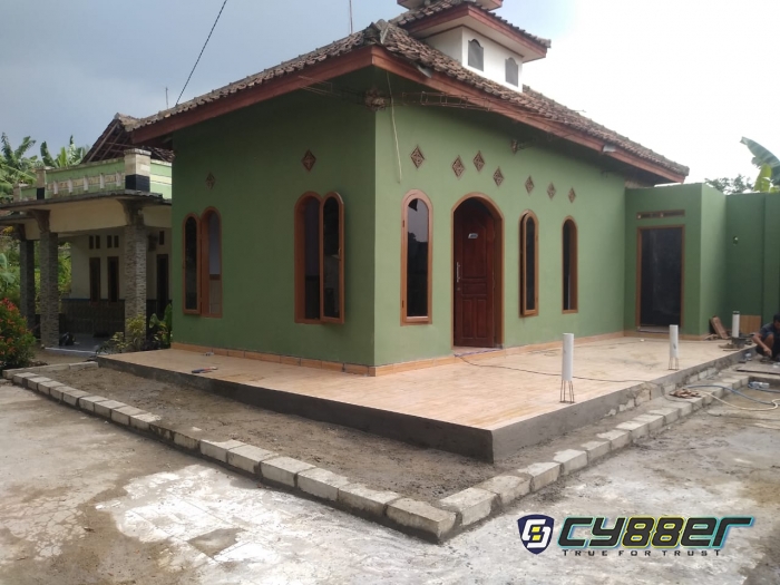 Pembangunan Mushola, Rutilahu dan poskamling Selesai. Ini ucapan Ketua RT. 