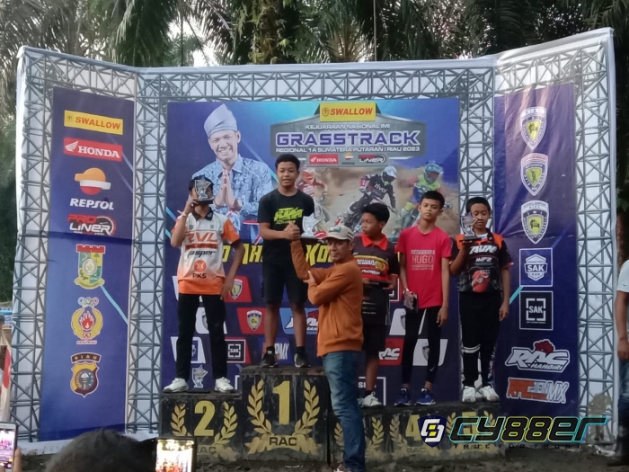 Said Ahmad Kosasi Sponsori Kejurnas IMI Grasstrack Regional 1A Sumatera