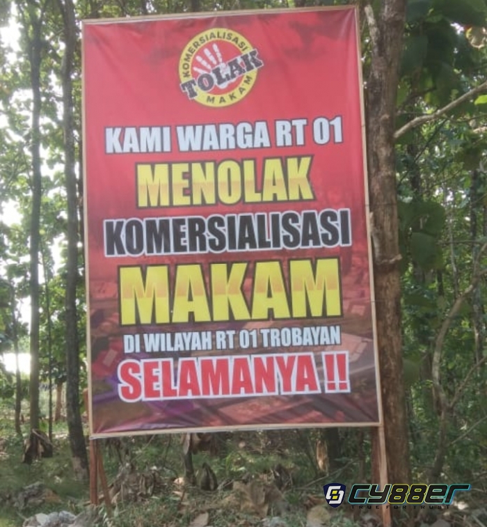 Warga RT 01 Desa Trobayan Kecamatan Kalijambe Sragen Tolak Adanya Tempat Makam