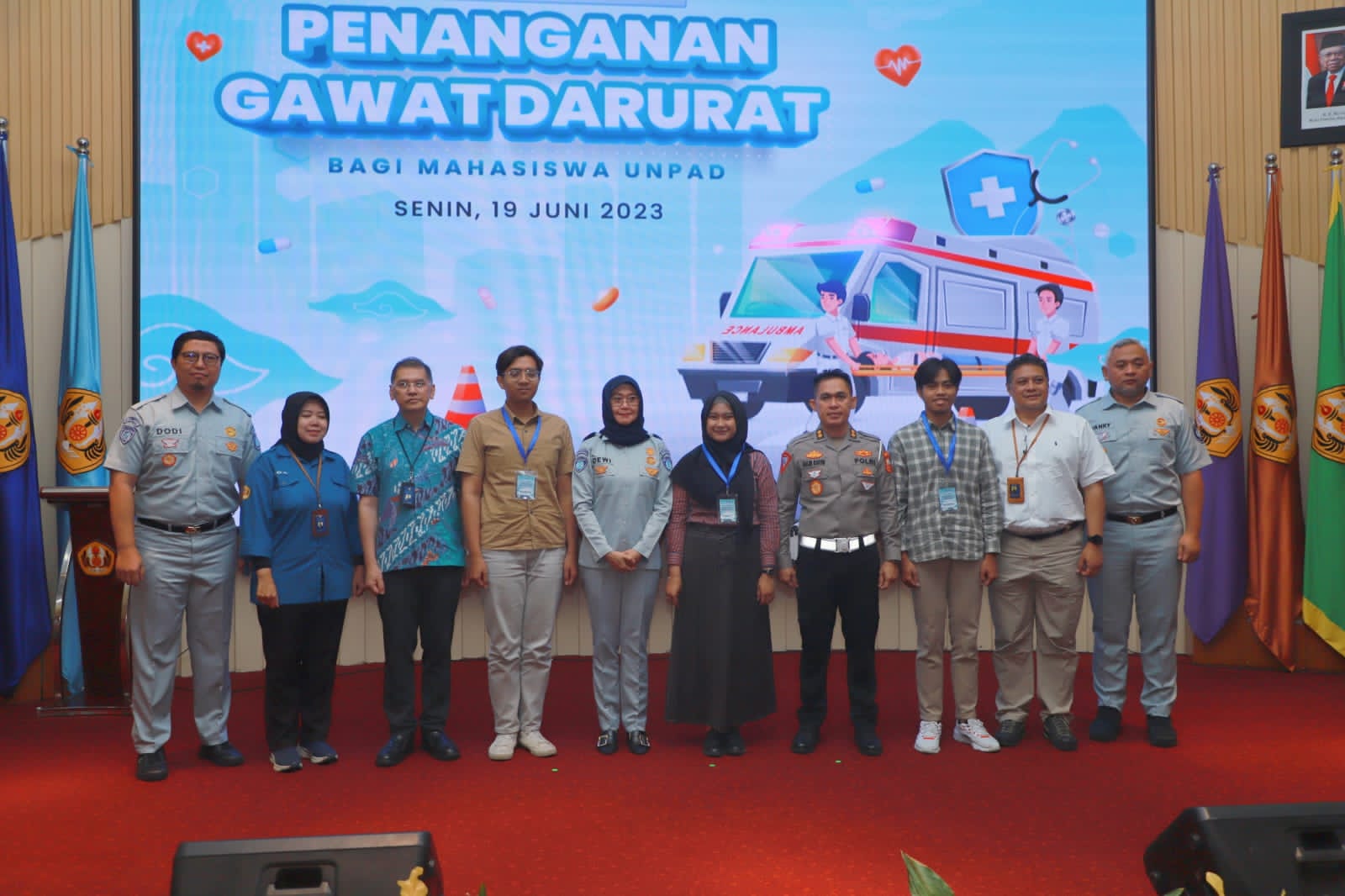 Tingkatkan Pemahaman Mahasiswa Terkait Penanganan Gawat Darurat Korban Lakalantas, Jasa Raharja Dan UNPAD Gekar Pelatihan