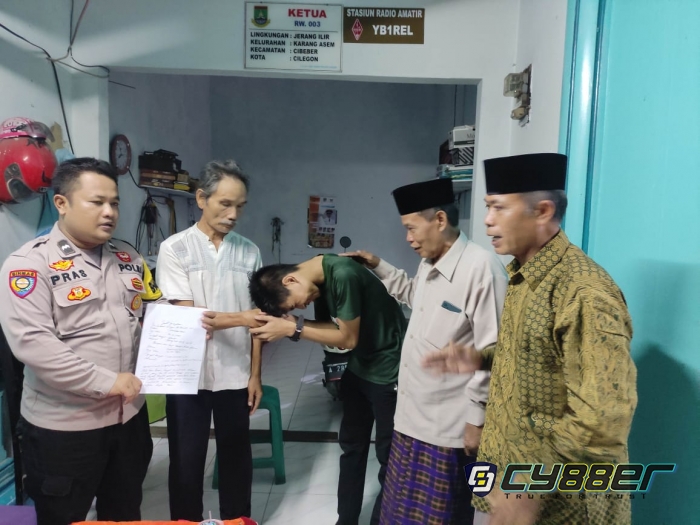 Kapolsek Cibeber Laksanakan Problem Solving, Akhirnya Mereka Berdamai