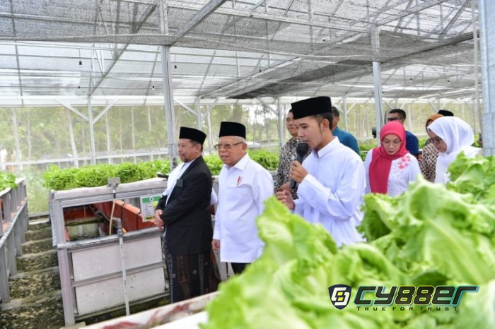 KH. Ma’ruf  Amin Apresiasi Program Kemandirian Pesantren