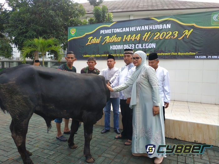 Kodim 0623/Cilegon Sembelih 23 Hewan Qurban