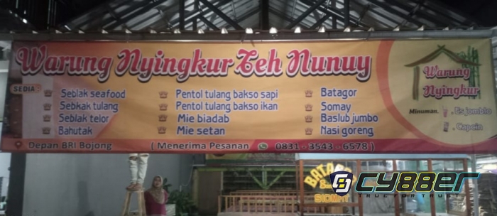 Viral!!! Seblak Warung Nyingkur Teh Nunuy di Bojong Purwakarta