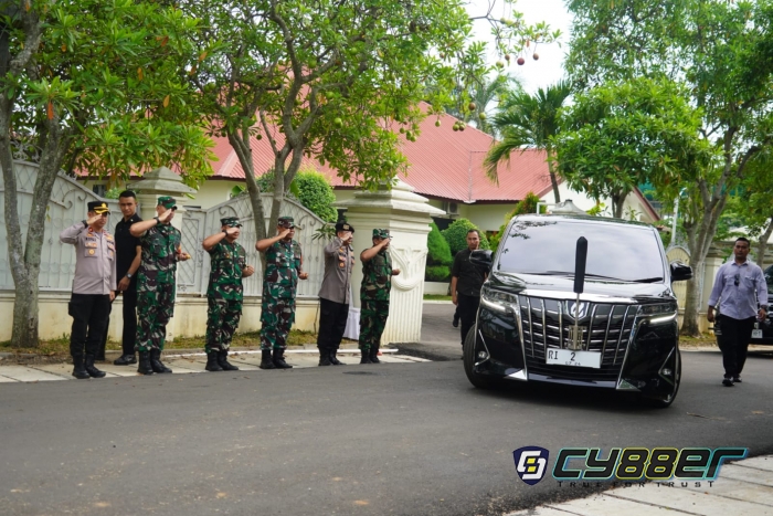 Danrem 064/MY : Alhamdulillah Kunjungan Wapres di Tanara Berjalan Aman dan Lancar