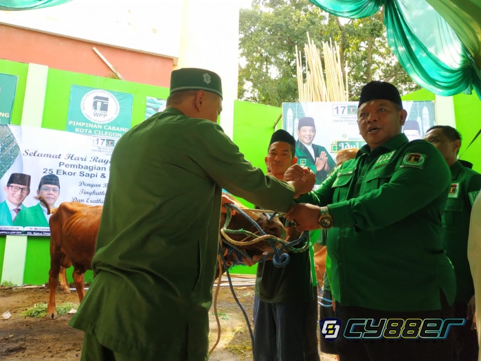DPC PPP Kota Cilegon Distribusikan Ratusan Hewan Qurban