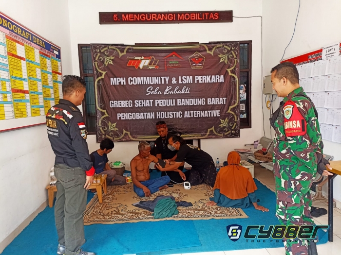 Road show Grebeg sehat peduli Bandung Barat, bersama LSM Perkara dan MPH Community
