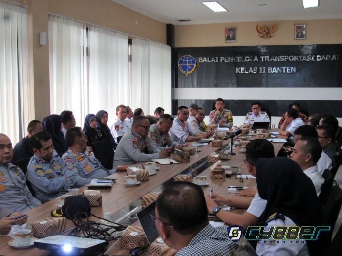 Guna Tertibkan Kendaraan ODOL di Banten, BPTD Kelas II Banten Gelar Rapat Koordinasi