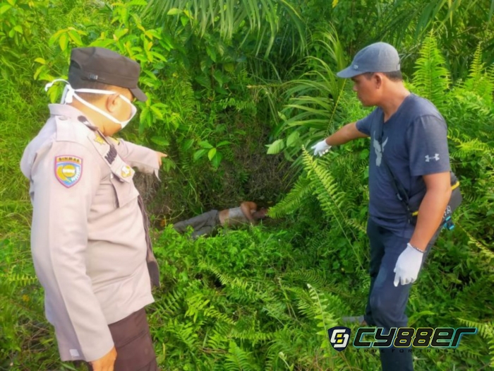 Mayat Warga Ditemukan di Parit Kebun Masyarakat