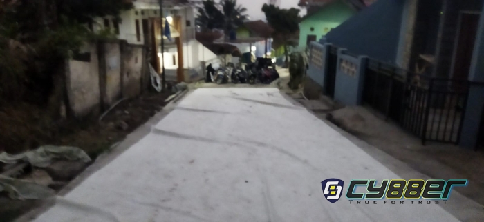 Proyek Pengecoran Jalan Desa Padaasih KBB - Citeureup Disoal Warga, Ini Masalahnya